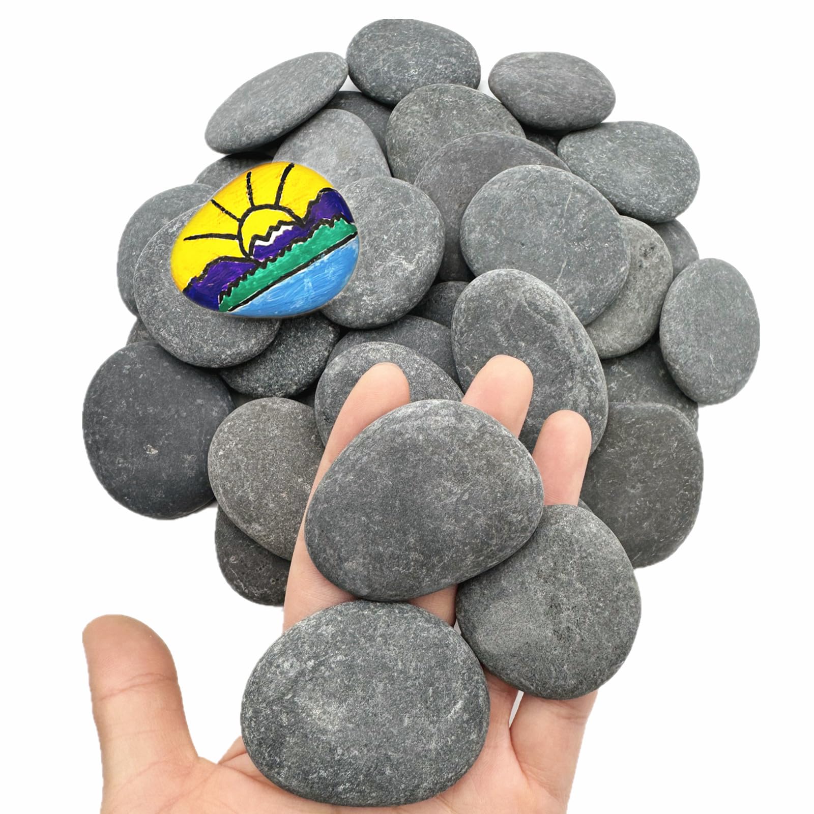 Amazon.com: Lifetop 30PCS Small Painting Rocks, DIY Rocks